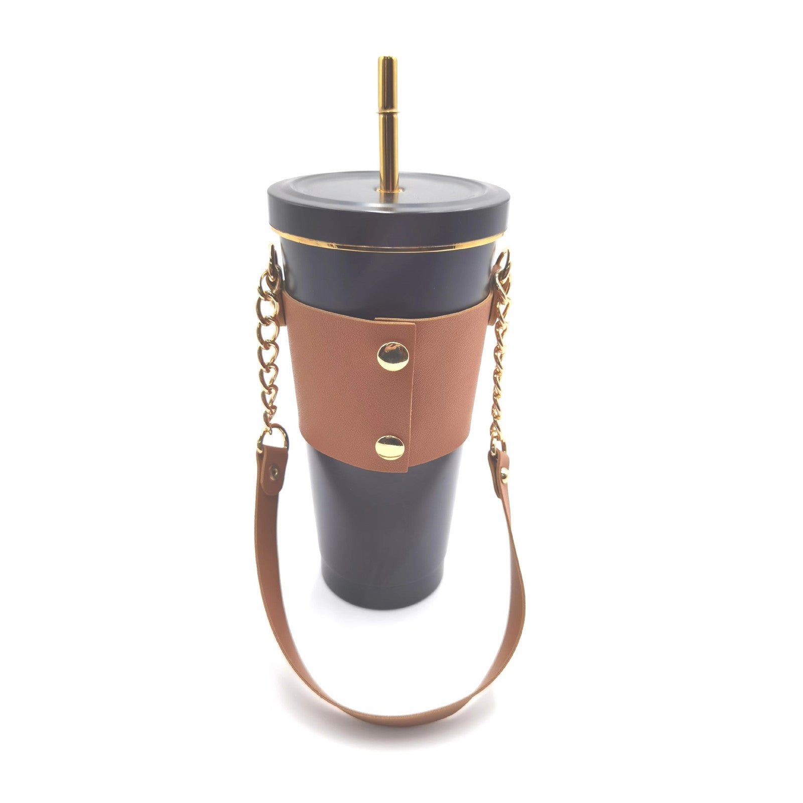 Wholesale Portable Leather PU Cup Holder